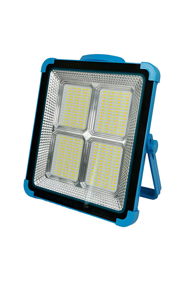 Solar LED Rechargeable Flood Light with Built-In Solar Panel – KY-500W
