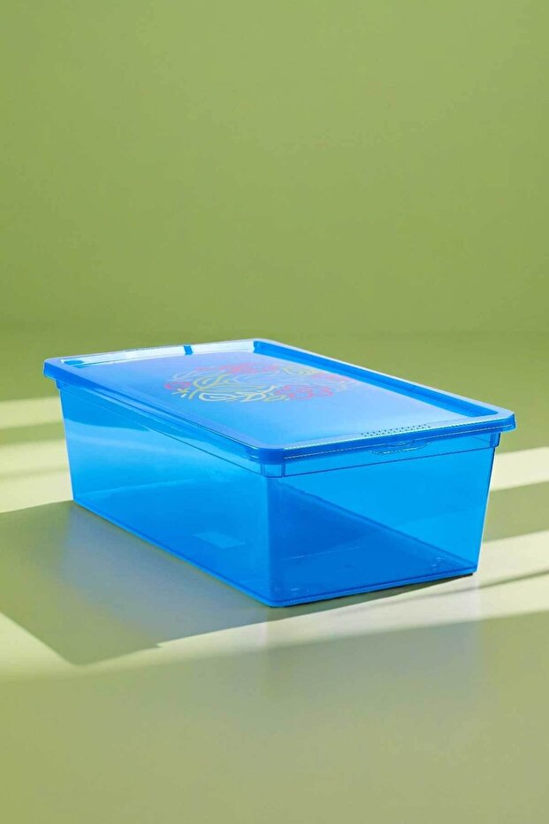 Transparent Blue - 5 Liter Storage Box