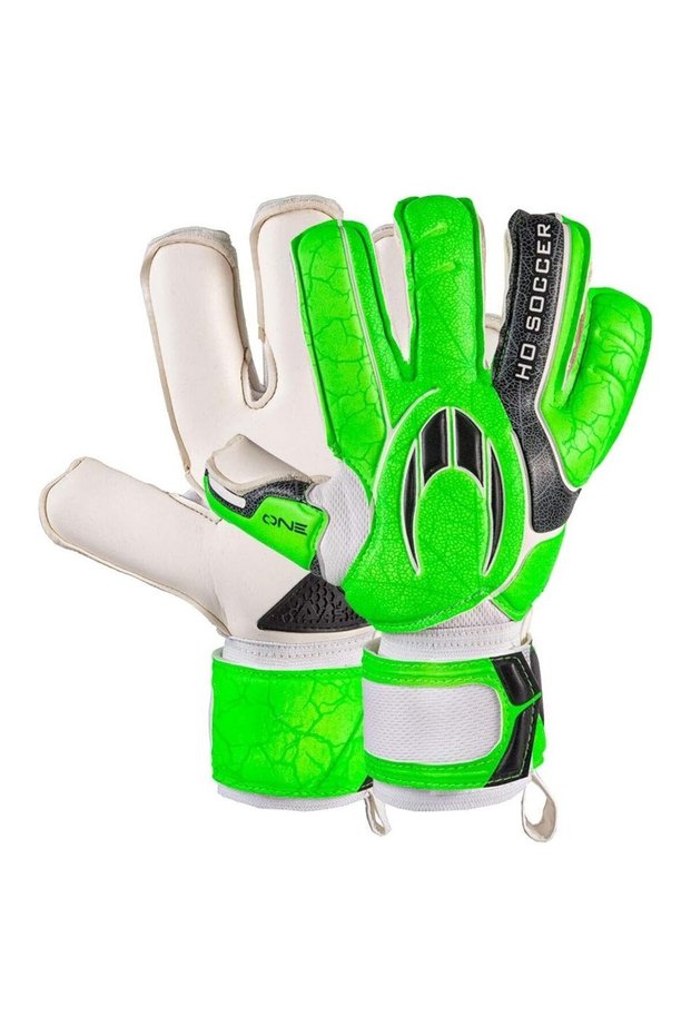 One Kontakt Neon Green Goalkeeper Gloves