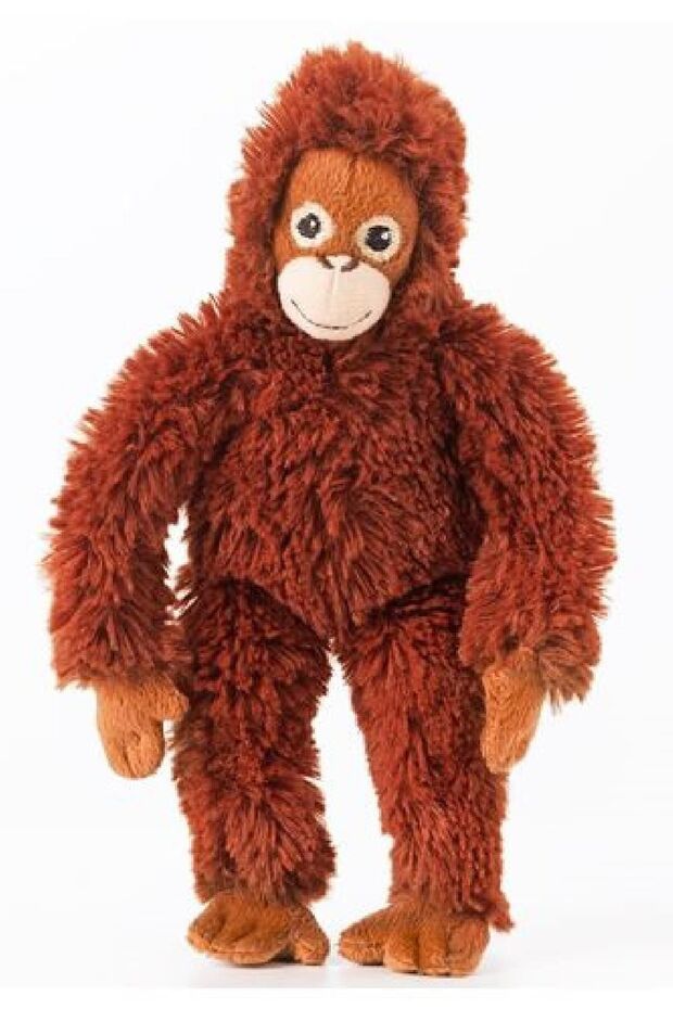 Soft Plush Toy Monkey Brown 20cm