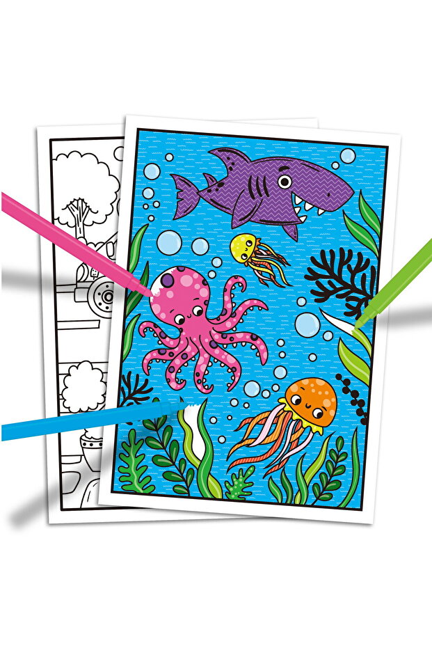 Coloring Book - Hidden Patterns - 2