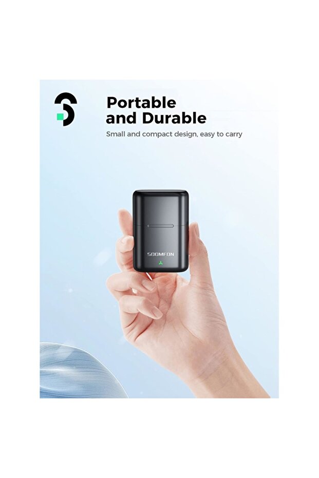 Wireless Lavalier Microphone Set for iPhone with Charging Case, Transmitter & Receiver, Noise Reduct - 2