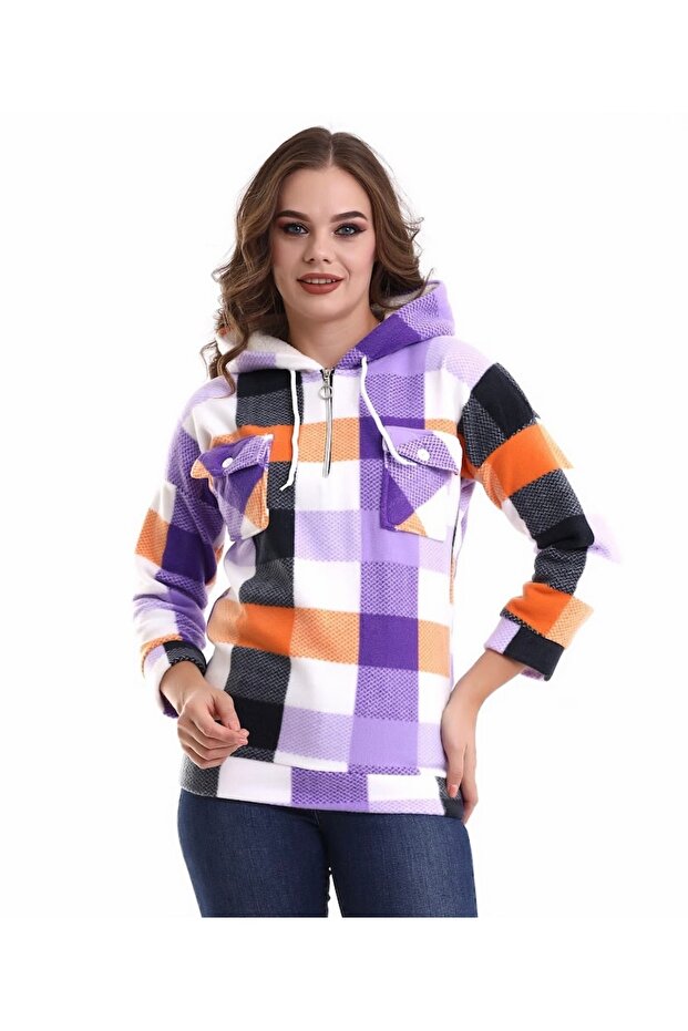 Kadın kapüşonlu sweat - 2