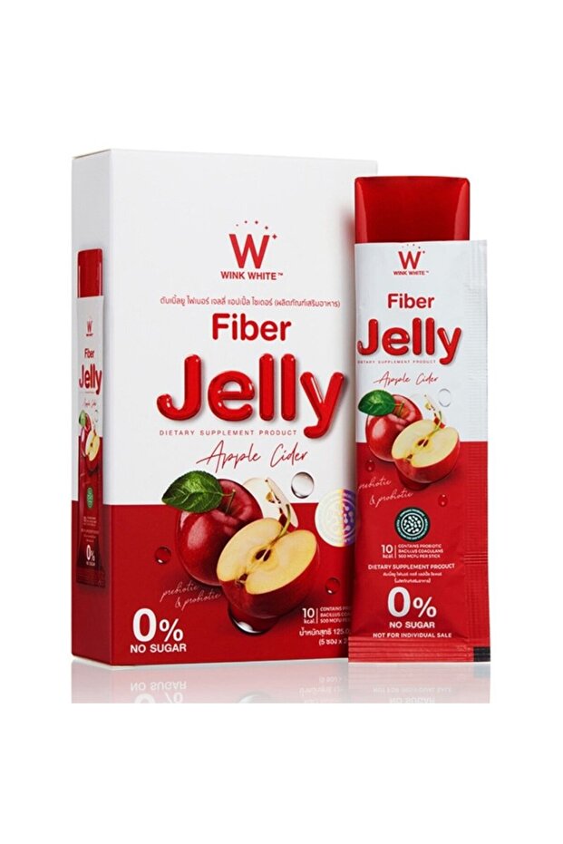 Fiber Jelly Apple Cider 25g × 5 Sachets