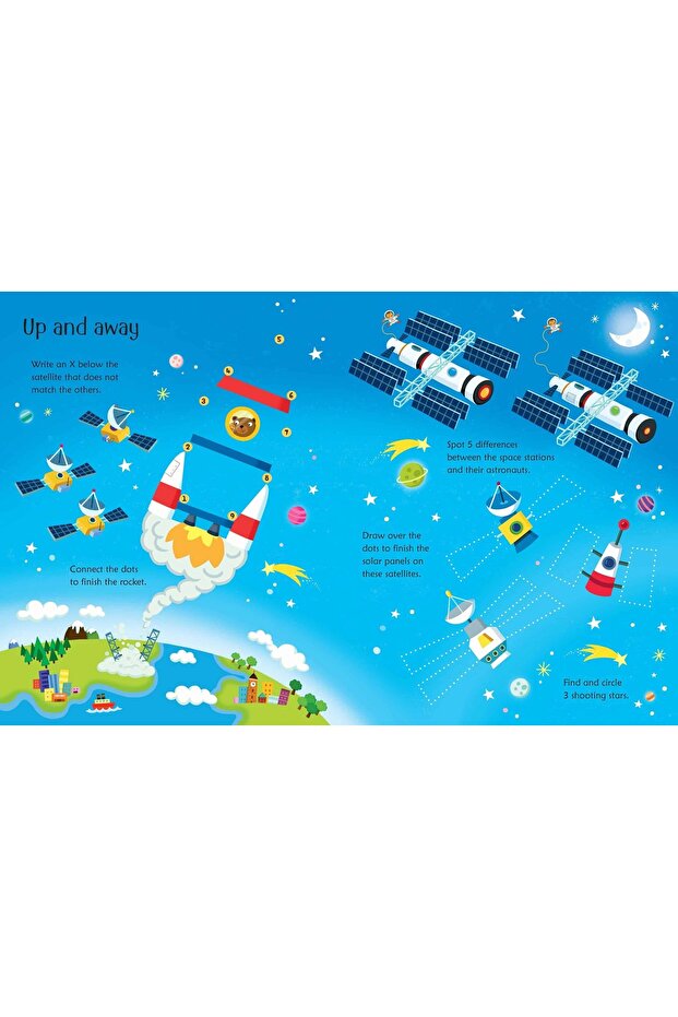 Wipe-Clean Space Activities Publishing - 7