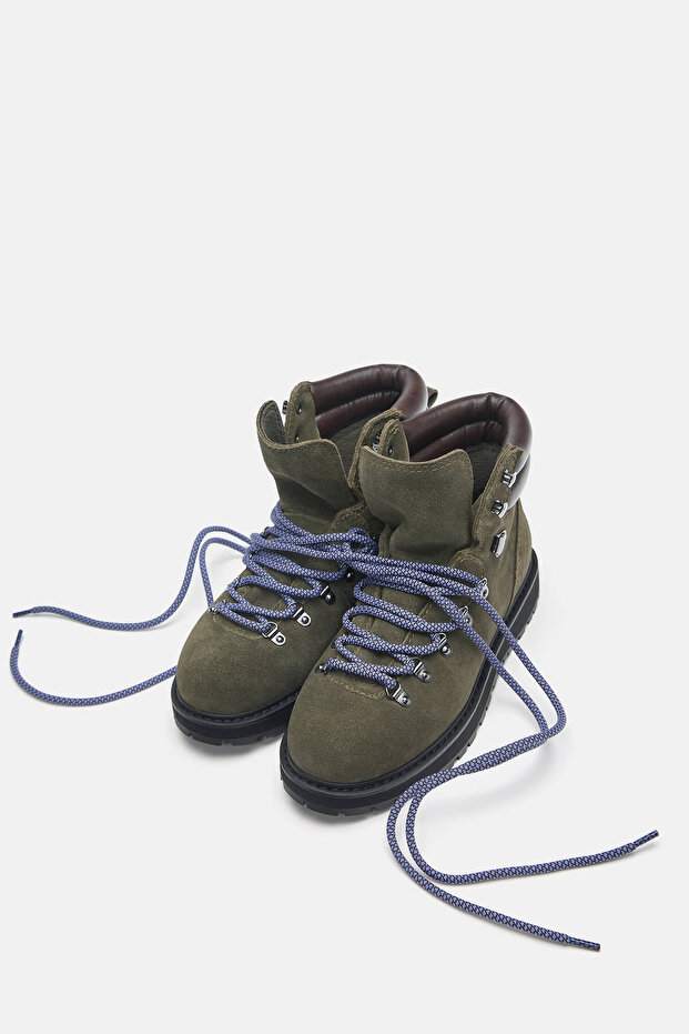 Bağcıklı deri dağcı botu - 3