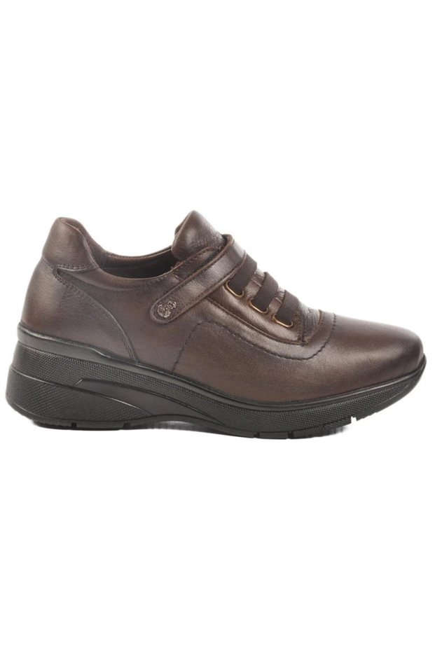 Z010 Women's Brown Nata (36-40) Leather Comfort Shoes