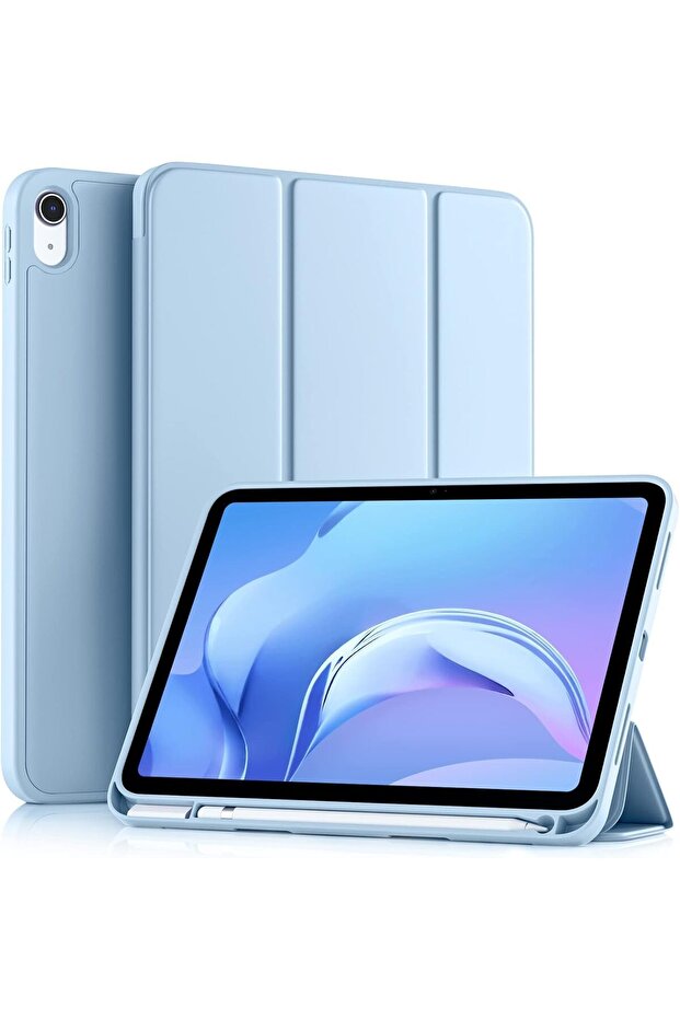 Smart Cat Cot Folio Case for iPad 10th & 11th Generation – Tri-Fold Stand Cover