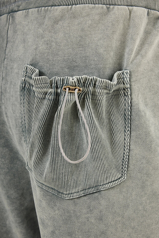 Yıkama Efektli Eşofman - 7