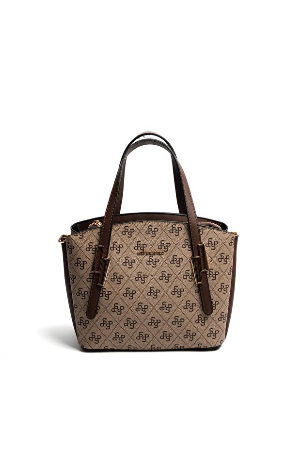 Dark Beige - Brown Sp1021 Women's Handbag