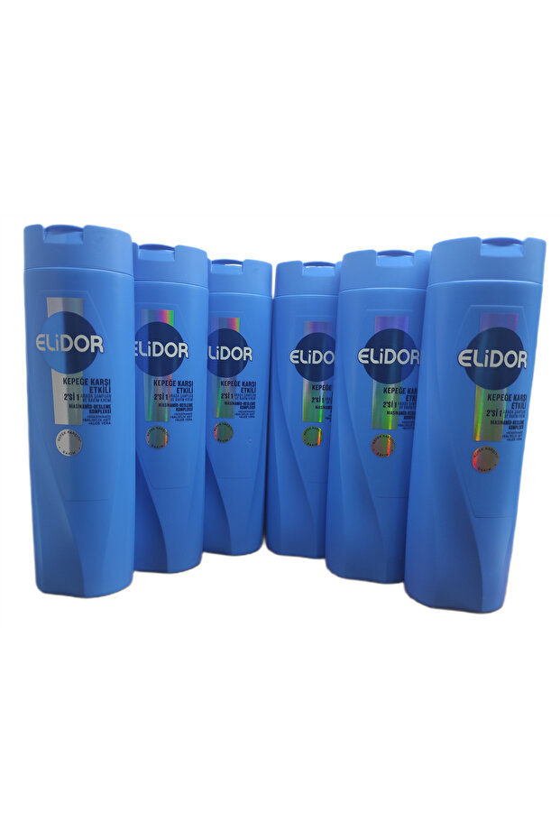 2-in-1 Shampoo and Conditioner Effective Against Dandruff 400 ml (New) X 6 Pieces