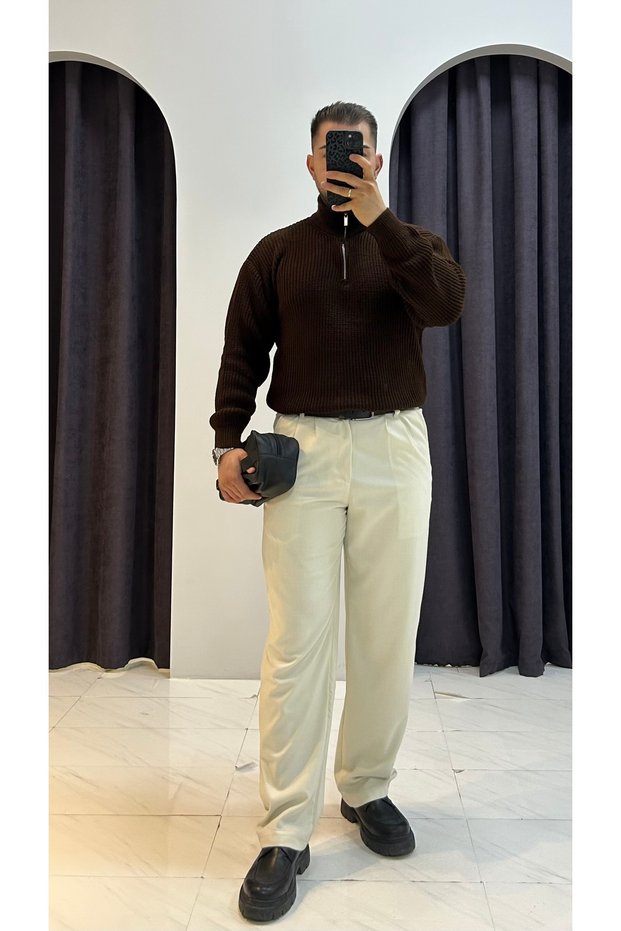 Half Zipper Knitwear