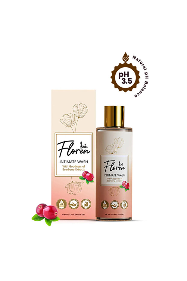 Intimate Hygiene Wash | 120ml | Paraben & SLS-Free | Prevents Itching, Irritation & Dryness