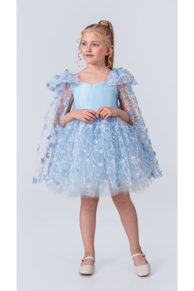 Papatya Model Girl's Evening Dress