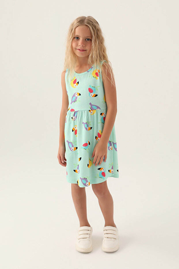 Zelena haljina za devojčice - 2
