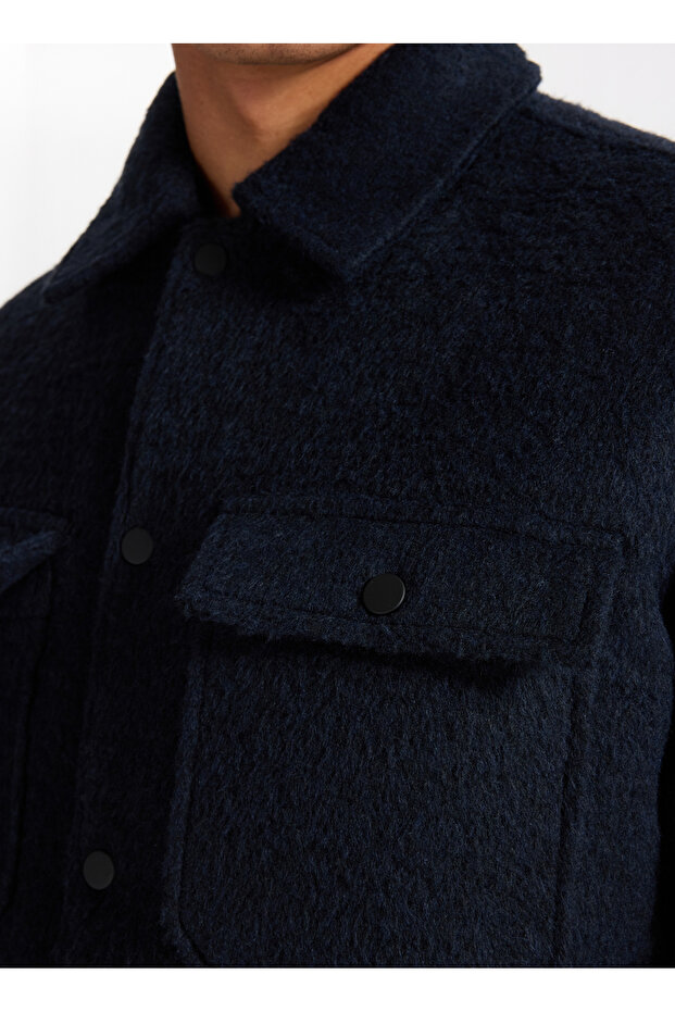 Normal Koyu Lacivert Erkek Ceket ONSGIO LF PADDED JACKET OTW - 4
