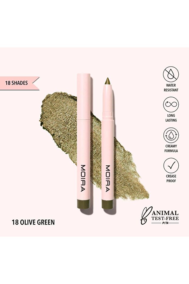 At Glance Stick Shadow (018, Olive Green)