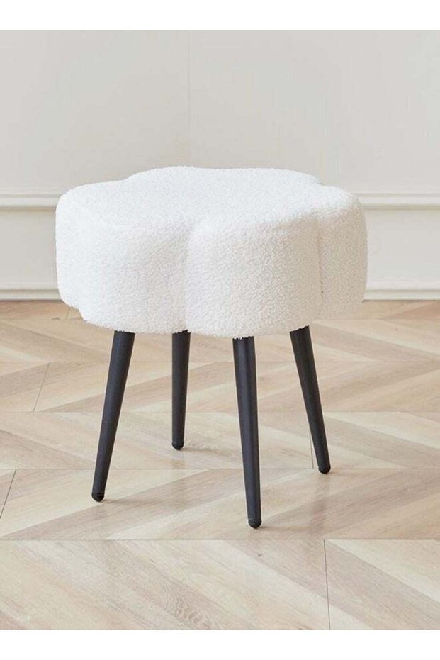 Cloud Shape Dressing Stool Vanity Bench 45x45 cm