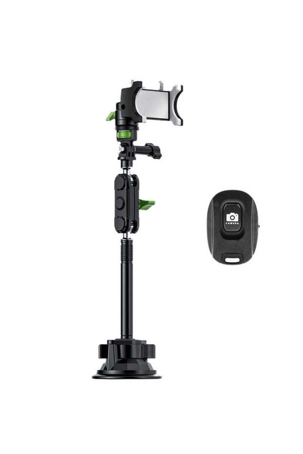 Ultimate Holder Pro with Suction Cup Mount 4.5 - 7.2 Inches - Green / Black