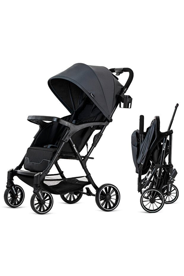 عربة الأطفال فلاي لايت - رمادي - 1