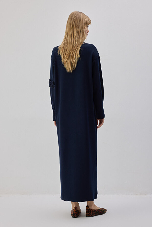 FIRFIRLI ÖRME ELBİSE - 5