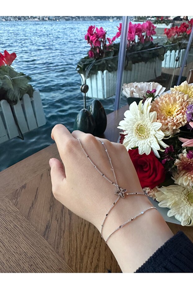 Gümüş Yıldız Detaylı Pullu Çelik Şahmeran - 4