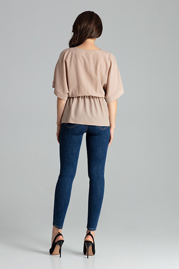 Bluză L063 Bej L - 2
