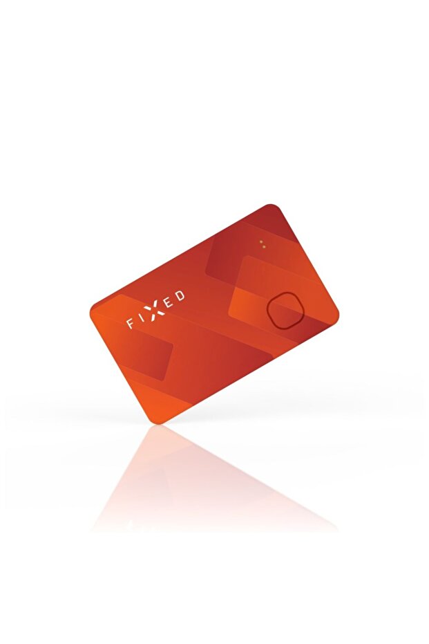 Smart Tracker Card, For Wallet, Apple Find My, Bluetooth 5.0, IP67 Resistance, Red - 3