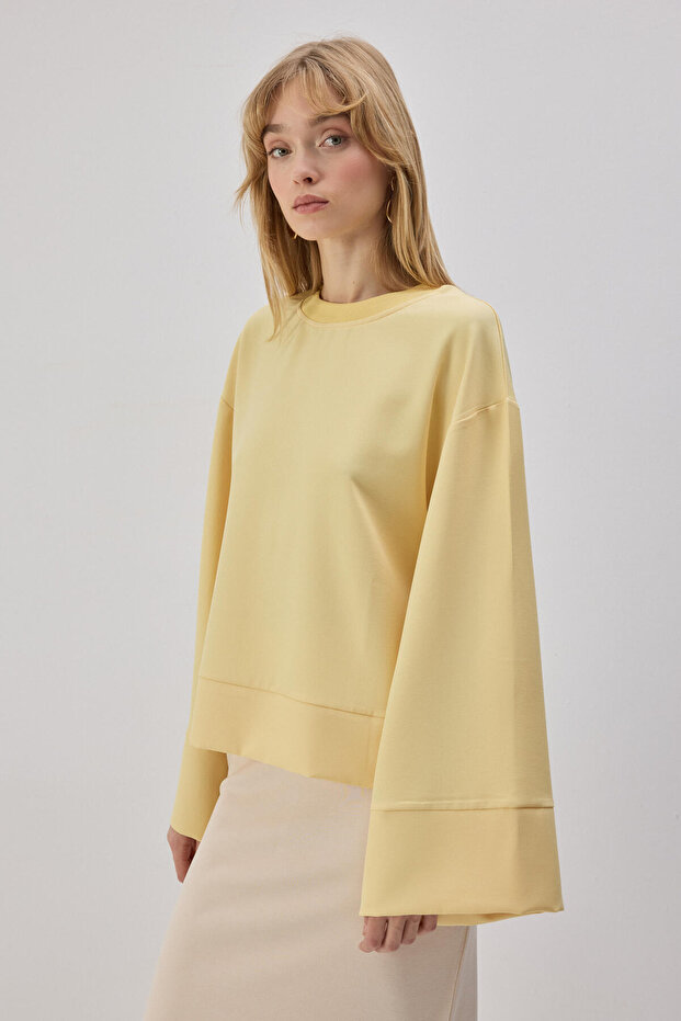 OVERSIZE BASIC BLUZ - 4