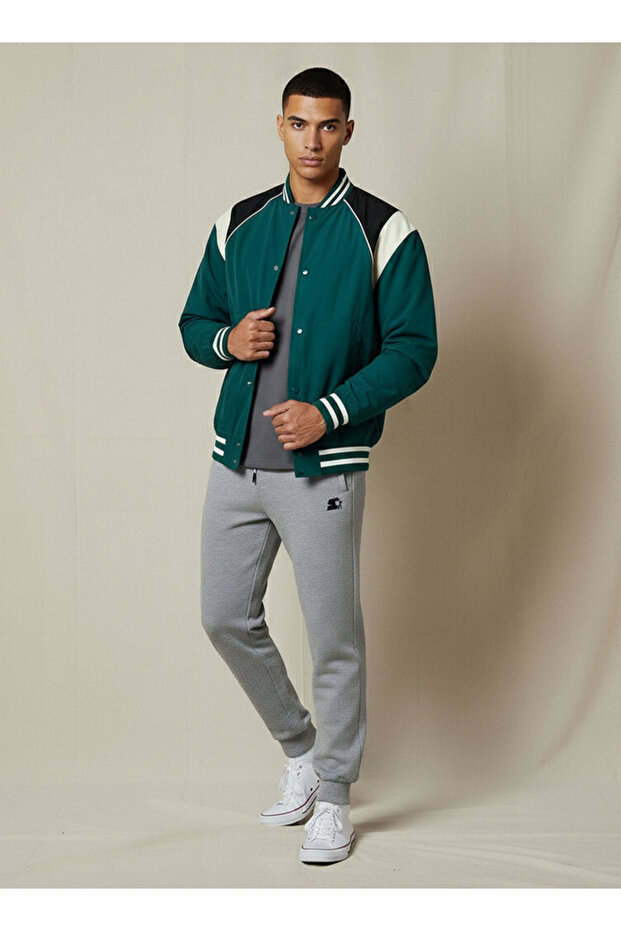 جاكيت رجالي ملون بقصّة عادية - 2