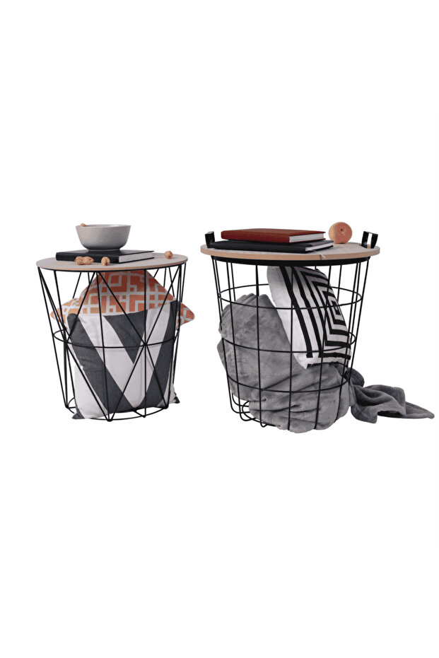 Side table, /black, NANCER - 3