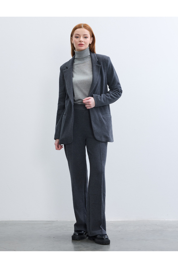 PAMUK KARISIM ORME CEKET - 1