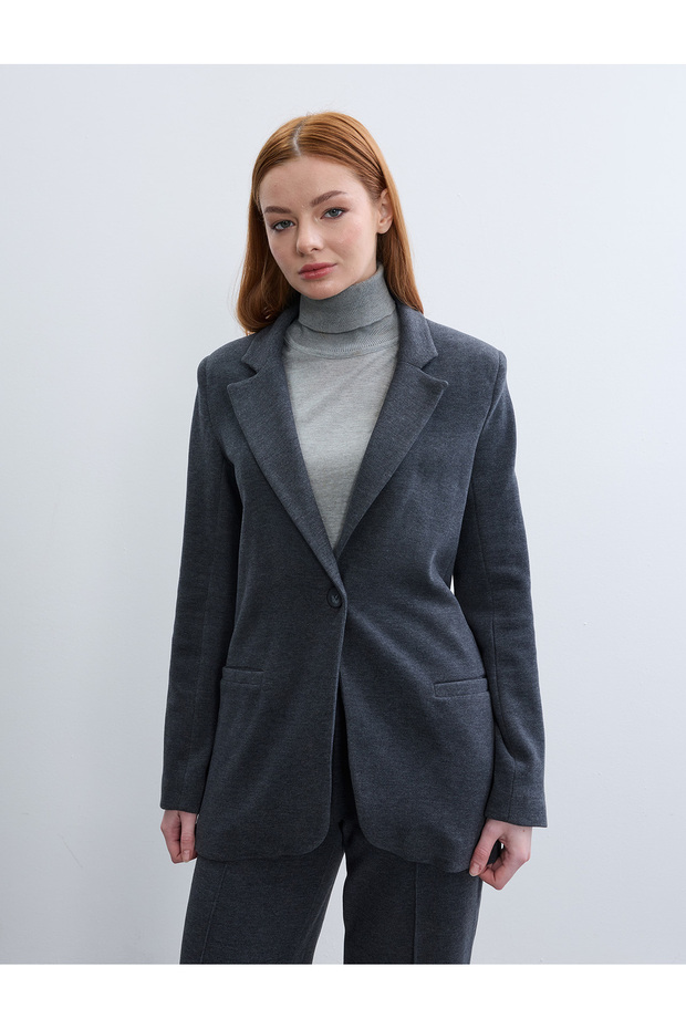 PAMUK KARISIM ORME CEKET - 5