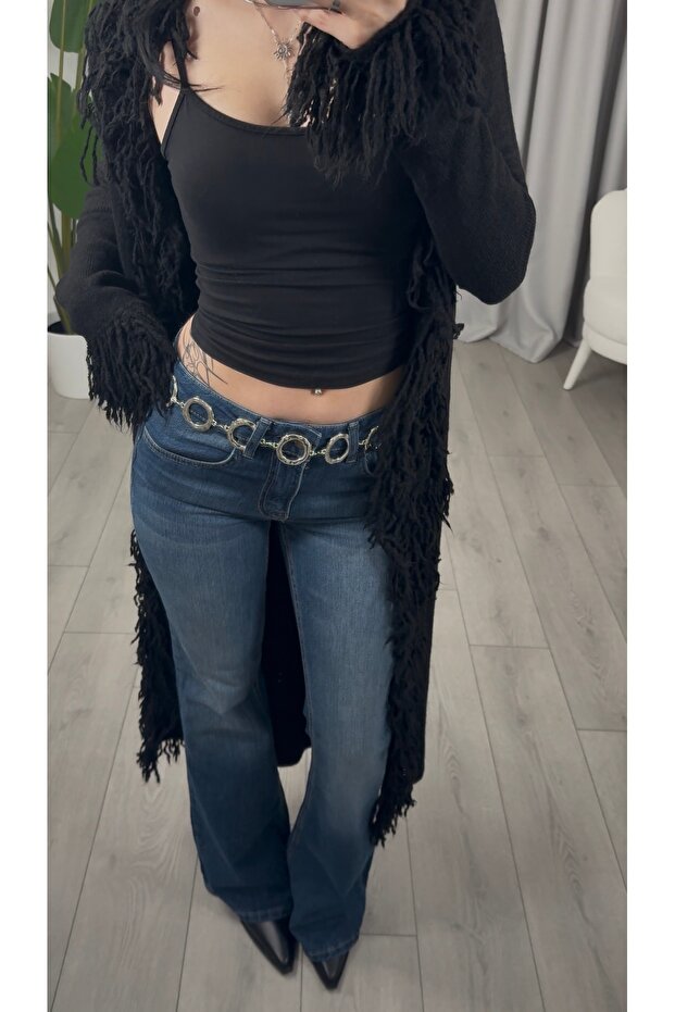 Amanda İspanyol paça jean - 1