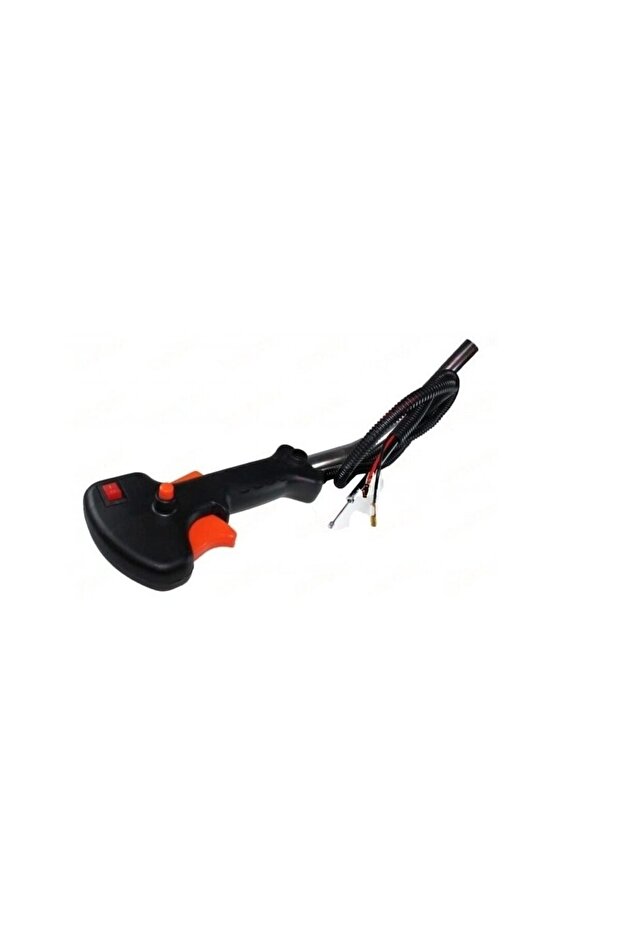 Universal brushcutter throttle with switch, - 1