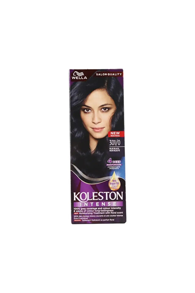 Koleston Intense Hair Color Cream 301/0 Blue Black