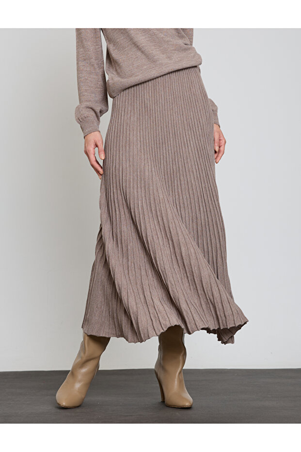 FUSTA PLIATA LUNGIME MIDI - 7