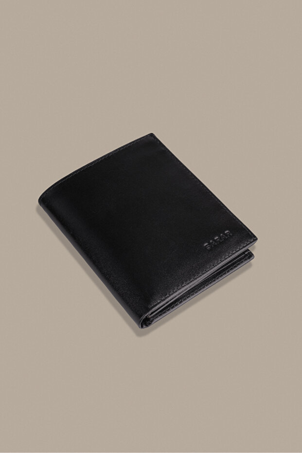 Erkek Siyah Deri Cüzdan - 2