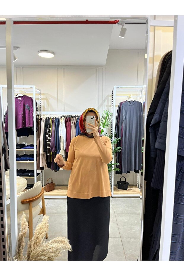 902 Basic Merserize Tunik Natural - 1