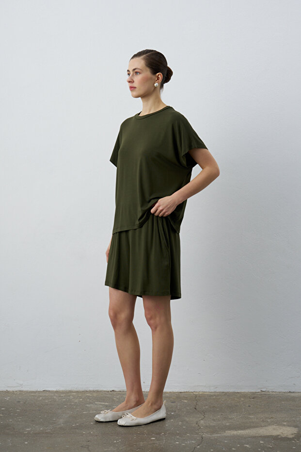 Kate Kısa Kollu Basic Tshirt - 3