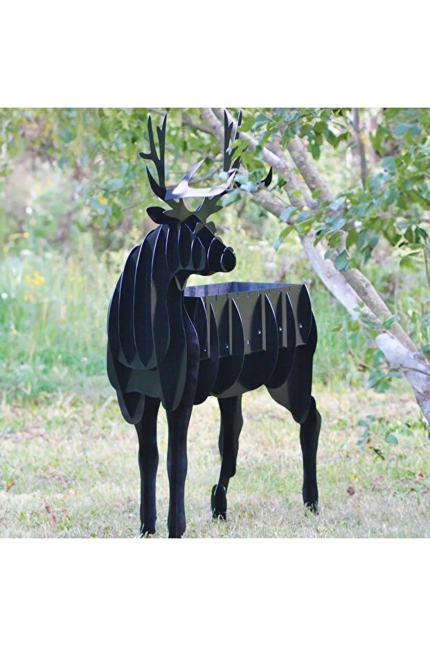 Geyik Şeklinde Kömürlü Mangal - 3