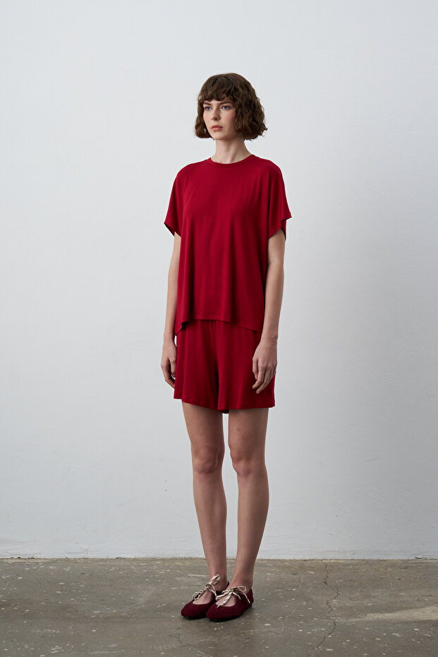 Kate Kısa Kollu Basic Tshirt - 3