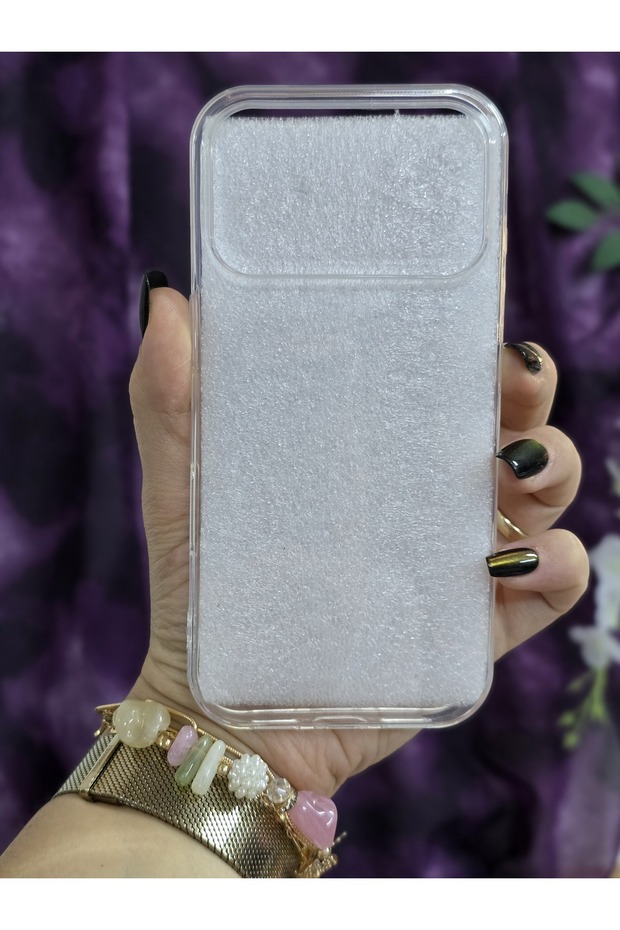 غطاء هاتف شفاف متوافق مع آيفون 17 برو مصنوع من السيليكون - 3