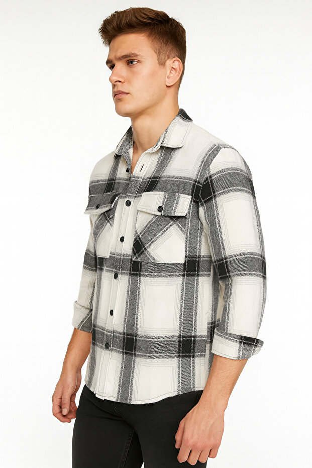 Erkek Kalın Gömlek - 2