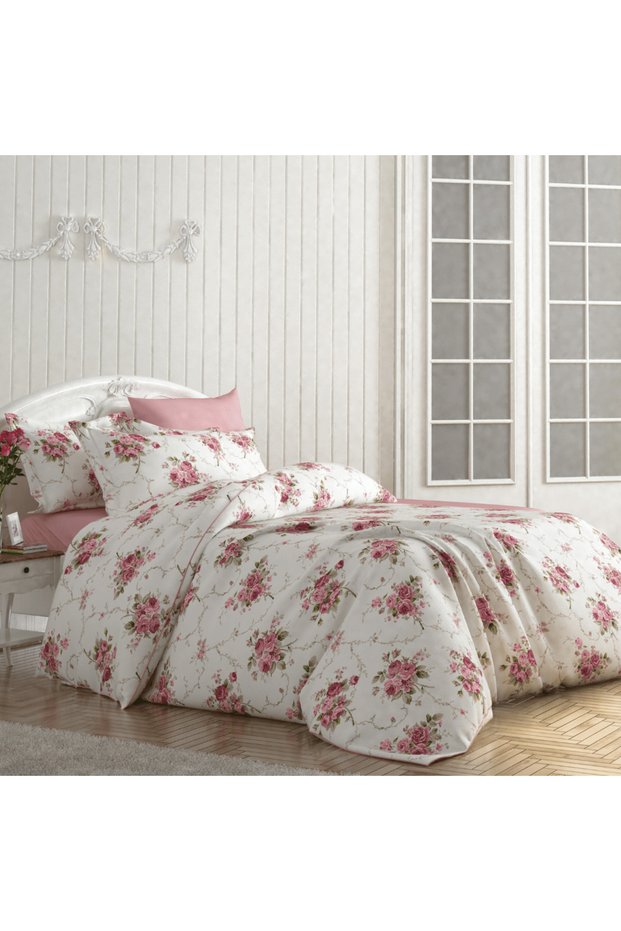 Lilya Flower Pattern Bedding Set