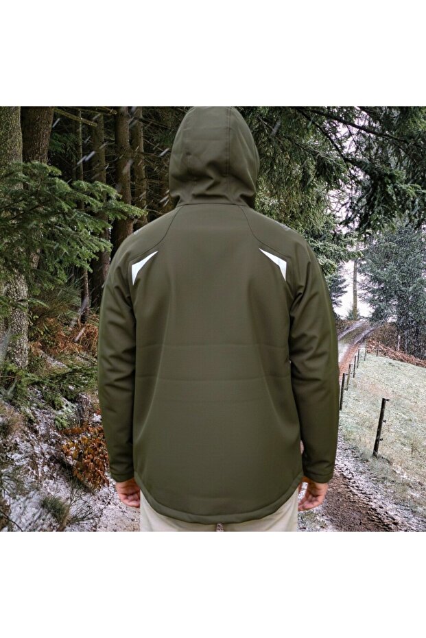 Double Softshell Mont - Haki - 5