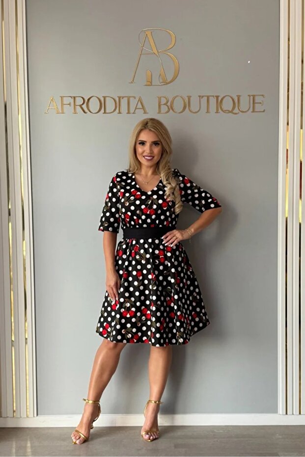 Rochie Maria imprimeu - 1