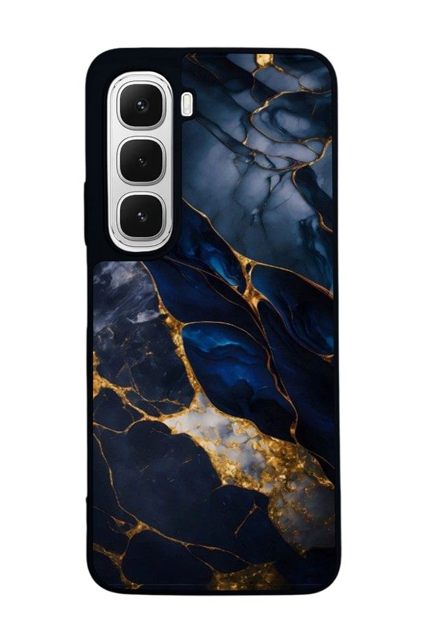 Infinix Hot 60 İ Matte Compatible Black Case – Soft Silicone, Protective, Shock-Absorbing Cover