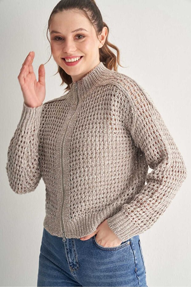 Pırıltılı Mini Hırka - 2