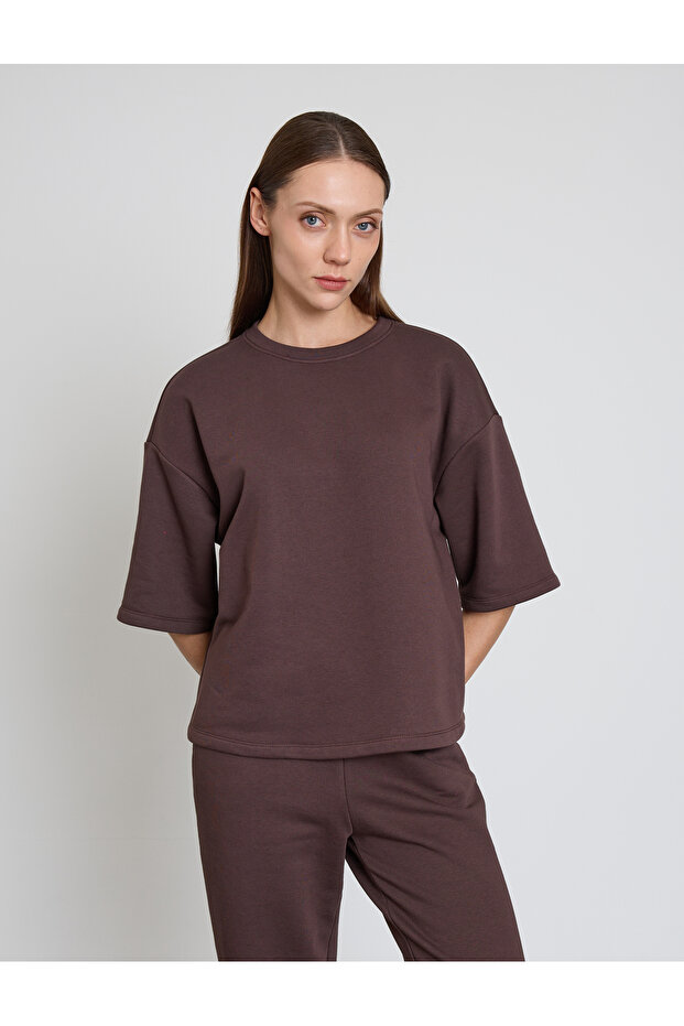 BLUZĂ COMFORTABLE croială BUMBAC - 5